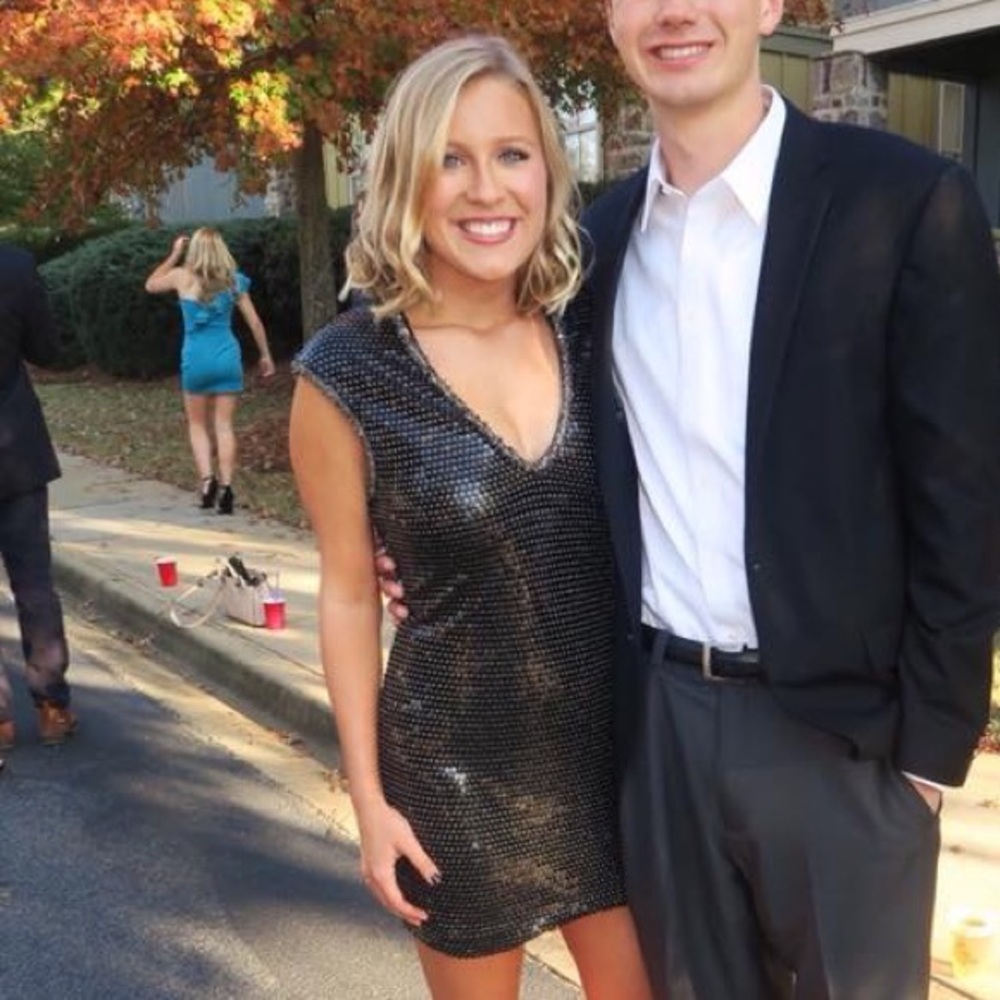 Saylor Sequin mini dress